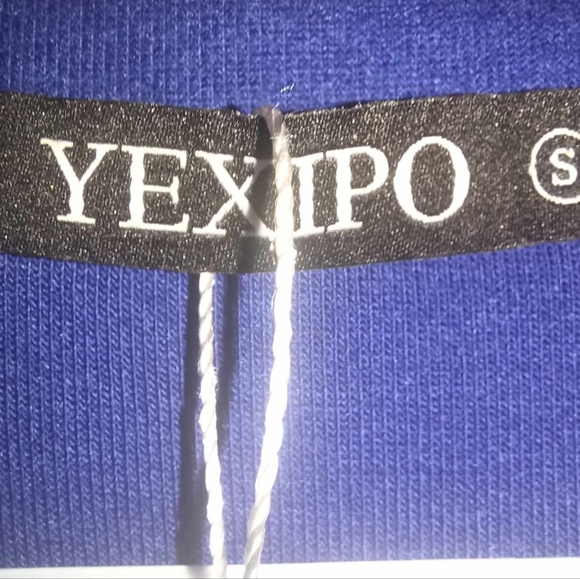 NWT Tshirt Dress Cobalt Blue Size S - Picture 3 of 4